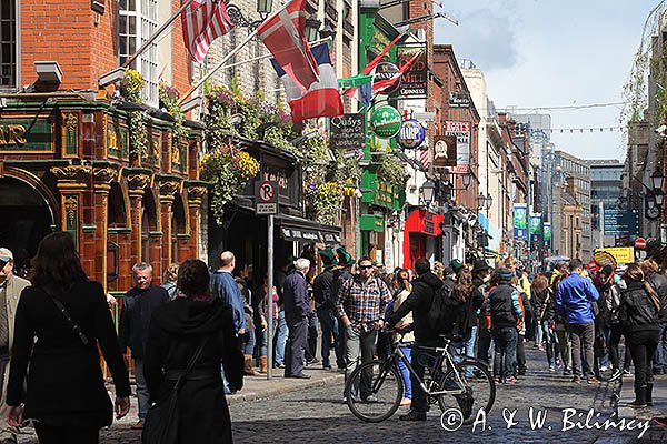 Dzielnica Temple Bar, Dublin, Irlandia