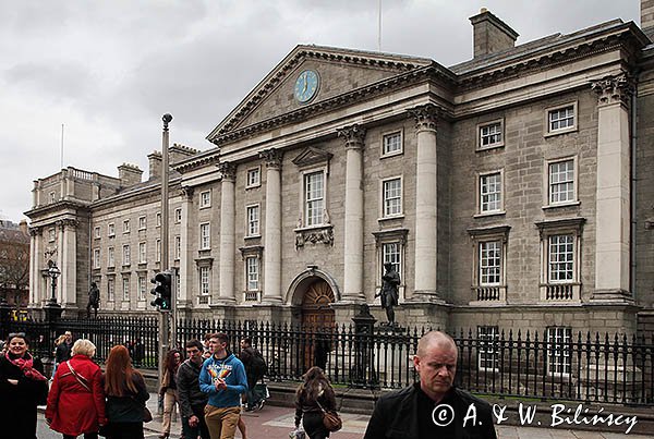 Trinity College uniwersytet, Dublin, Irlandia