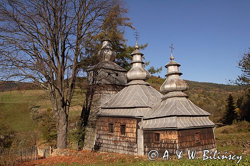 Dubne zabytkowa cerkiew Beskid Sądecki