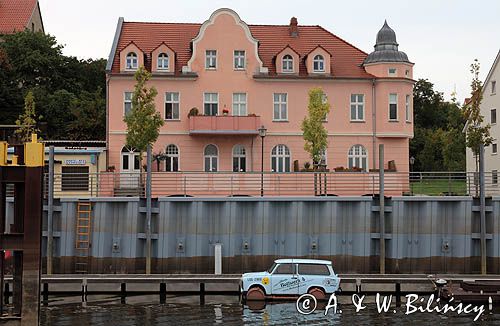 port jachtowy w Eisenhuttenstadt, rzeka Odra