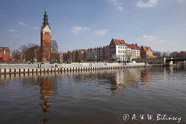 Elbląg, Kościół św. Mikołaja i ulica Wodna