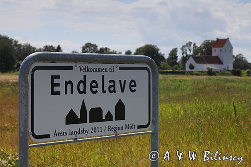 Endelave, wyspa, Kattegat, Dania, Kościół