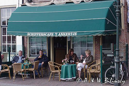 restauracja w Enkhuizen, Ijseemeer, Holandia
