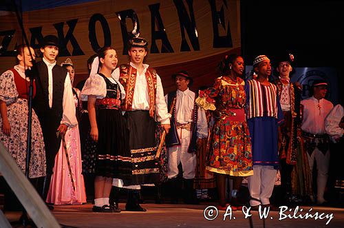 XXVIII Festiwal Folkloru Ziem Górskich Zakopane 1996