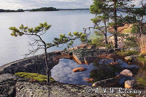 wyspa Karjaluoto, szkiery Turku, Finlandia Karjaluoto Island, Alands, Finland