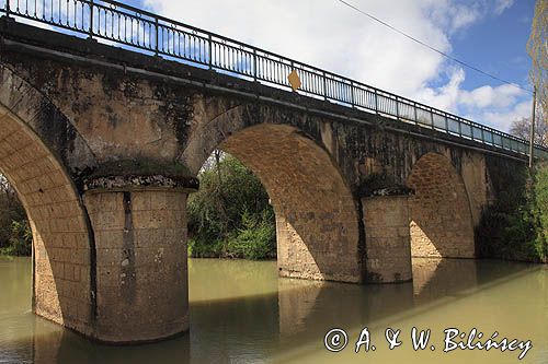 most we Flaran, rzeka Baise, Gaskonia, Francja