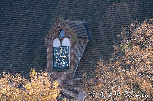 Frombork zegar na katedrze