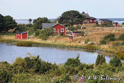 na wyspie Furo, Kalmarsund, Szwecja