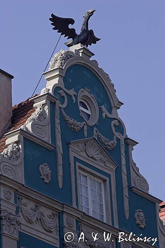Gdańsk, fronton, kamienica na Długim Targu gdansk