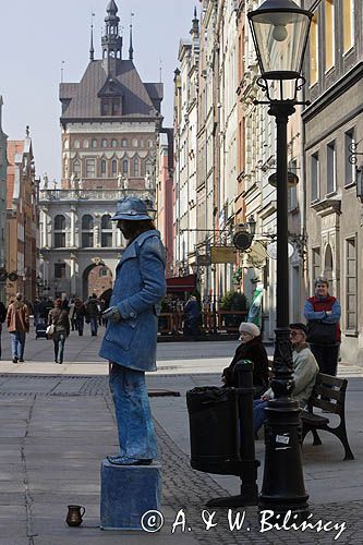 Gdańsk, ulica Długa i Złota Brama