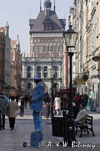 Gdańsk, ulica Długa i Złota Brama