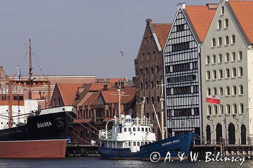 Gdańsk, Nad Motławą, Długie Pobrzeże, Muzeum Morskie gdansk