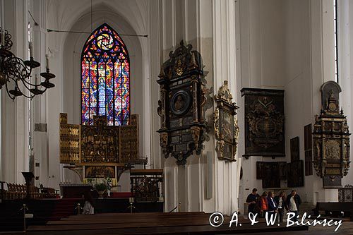 Gdańsk Bazylika Mariacka wnętrze kościół Mariacki &#169; Gdańsk Bazylika Mariacka wnętrze kościół Mariacki