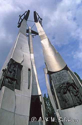 Gdańsk Pomnik Poległych Stoczniowców Plac Solidarności