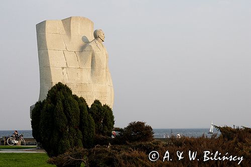 Gdynia pomnik Teodora Józefa Konrada Korzeniowskiego / Joseph Conrad/, Skwer Tadeusza Kościuszki