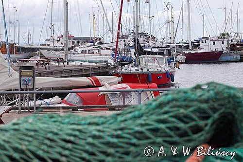 Port rybacki Gilleleje, Północna Zelandia, Dania
