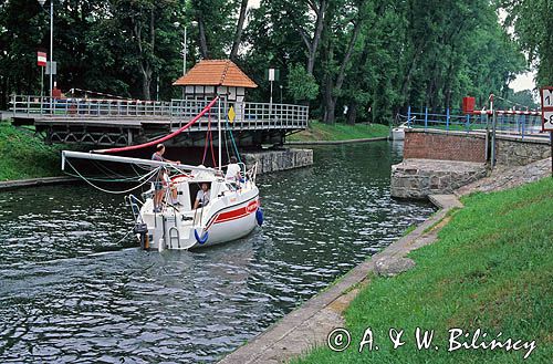 Giżycko most obrotowy, Mazury