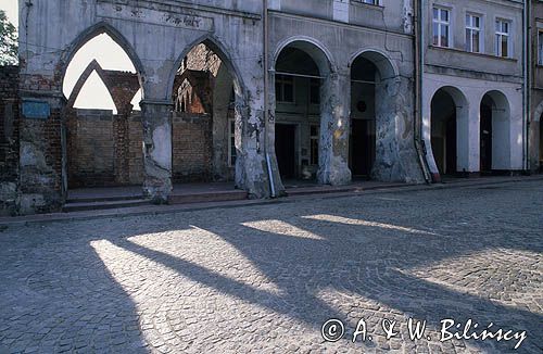 Gniew, gotycka zabytkowa kamienica