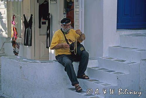 Na Mykonos, Cyklady, Grecja