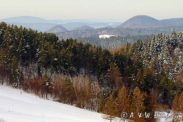 Góry Sanocko-Turczańskie, widok z Jaworników, Bieszczady