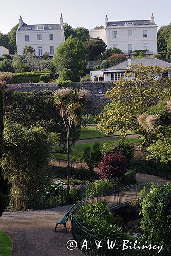 Candie Gardens, St. Peter Port, wyspa Guernsey, Channel Islands, Anglia, Wyspy Normandzkie, Kanał La Manche