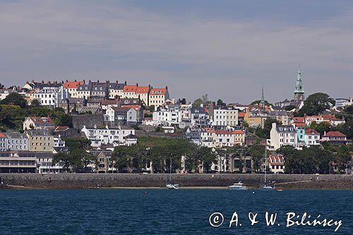 St. Peter Port, wyspa Guernsey, Channel Islands, Anglia, Wyspy Normandzkie, Kanał La Manche