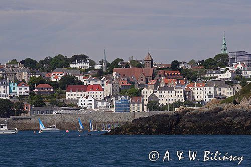 St. Peter Port, wyspa Guernsey, Channel Islands, Anglia, Wyspy Normandzkie, Kanał La Manche