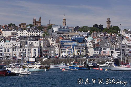 St. Peter Port, wyspa Guernsey, Channel Islands, Anglia, Wyspy Normandzkie, Kanał La Manche