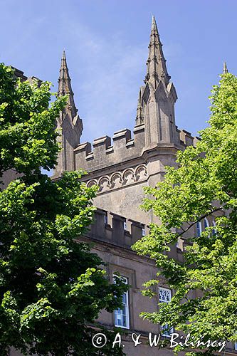 Elizabeth College w St. Peter Port, wyspa Guernsey, Channel Islands, Anglia, Wyspy Normandzkie, Kanał La Manche