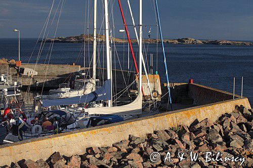 wyspa Havringe, port, Szwecja