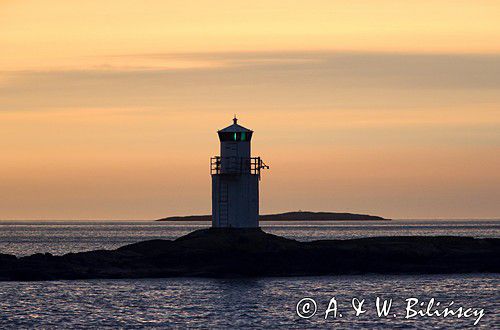 stawa, latarnia morska, wyspa Havringe, Szwecja