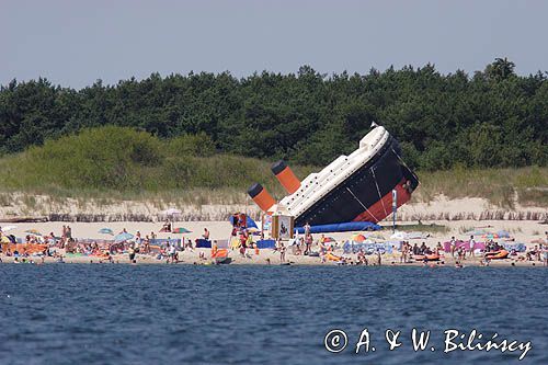 plaża na Helu w Helu