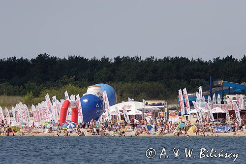 plaża na Helu w Helu