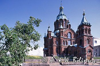 Helsinki, Cerkiew Uspenska, Finlandia