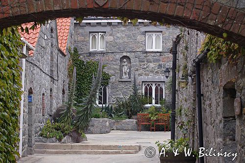 Manor House - holtel na wyspie Herm, Channel Islands, Anglia, Wyspy Normandzkie, Kanał La Manche