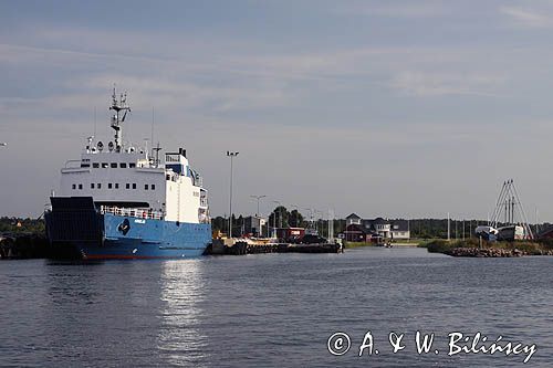 port Soru, wyspa Hiuma, Hiiumaa, Estonia Hiiumaa Island, Soru harbour, Estonia