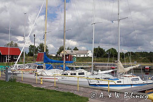 port Soru, wyspa Hiuma, Hiiumaa, Estonia Hiiumaa Island, Soru harbour, Estonia