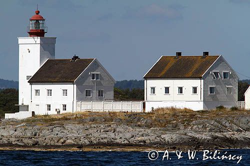 Latarnia morska Homborsund, Południowa Norwegia, Skagerrak