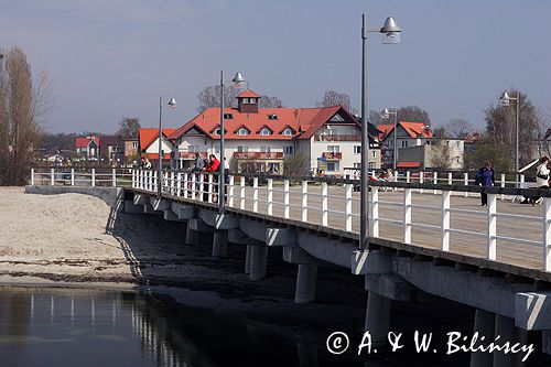 Jastarnia molo nad Zatoką Pucką Gdańską