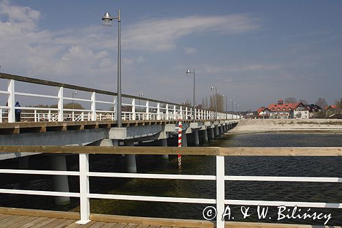 Jastarnia molo nad Zatoką Pucką Gdańską