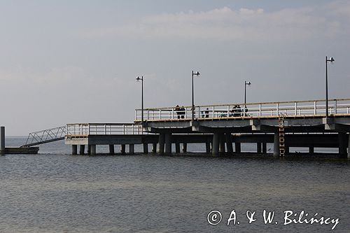 Jastarnia molo nad Zatoką Pucką Gdańską