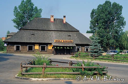 Jeleśnia, zabytkowa karczma, Beskid żywiecki