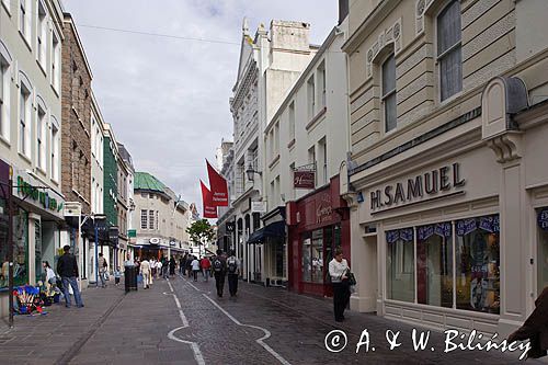 St. Helier, wyspa Jersey, Channel Islands, Wyspy Normandzkie