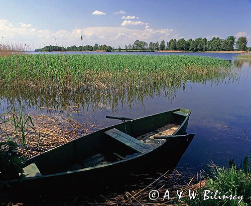 Jezioro Selment Wlk. Pojezierze Ełckie