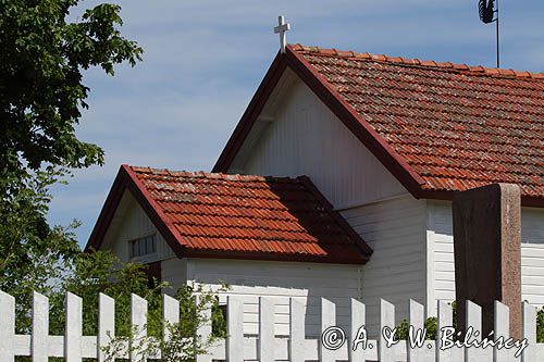 Kościół, wyspa Jurmo, szkiery Turku, Finlandia Jurmo Island, Finland