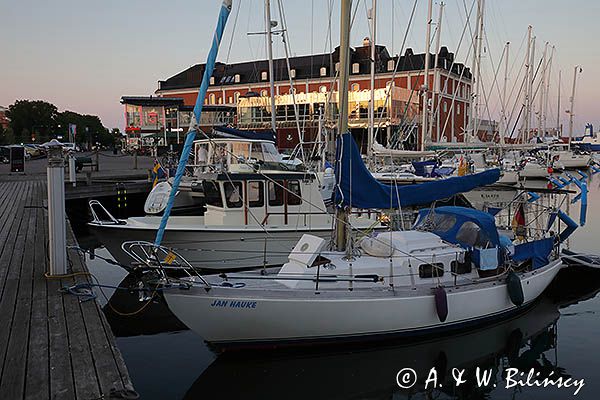 Kalmar, port jachtowy, Szwecja