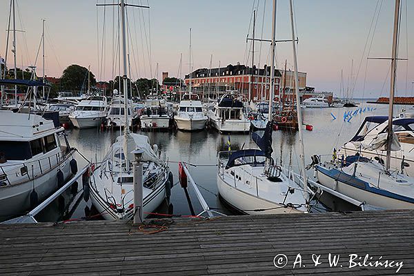 Kalmar, port jachtowy, Szwecja