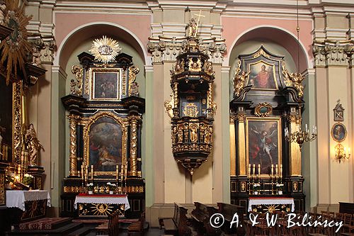 Kalwaria Zebrzydowska Sanktuarium wnętrze kościoła