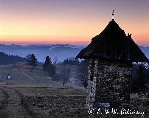 kapliczka, Spisz, o zmierzchu