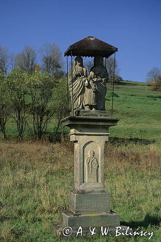 kapliczka, Nieznajowa, Beskid Niski